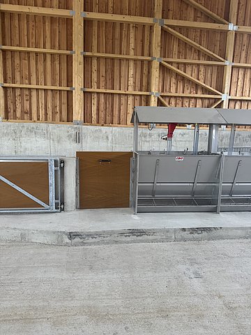 Ein neuer Stall mit Technik von IBO Stalltechnik